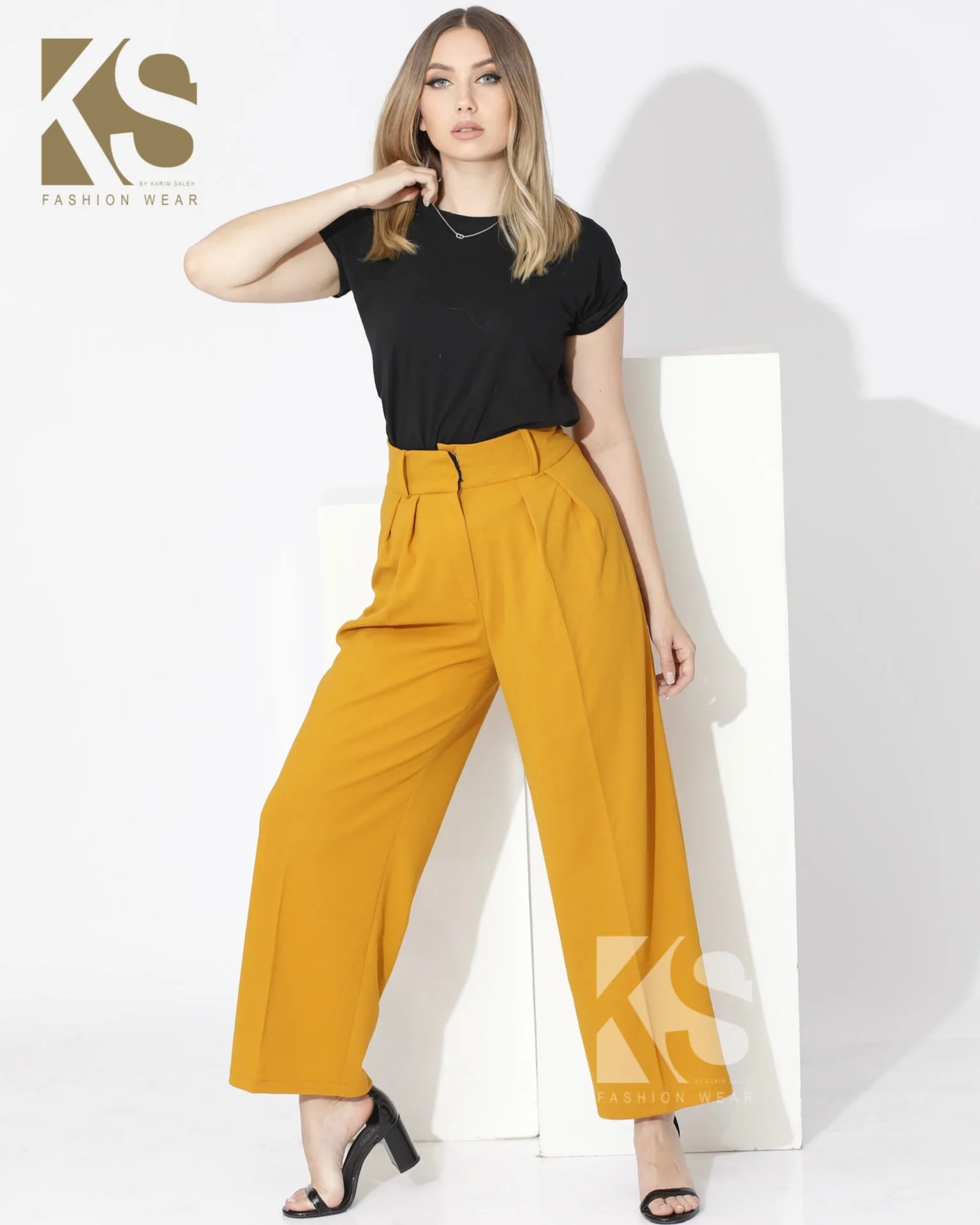 High Waist Trousers