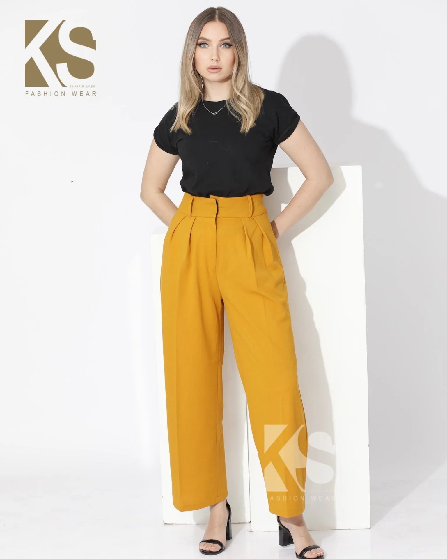 High Waist Trousers