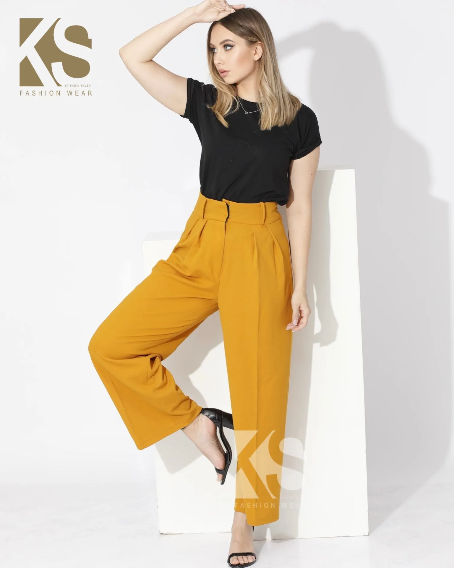 High Waist Trousers