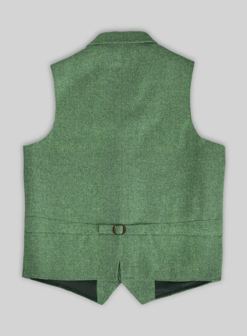 Highlander Heavy Paris Green Tweed Hunting Vest