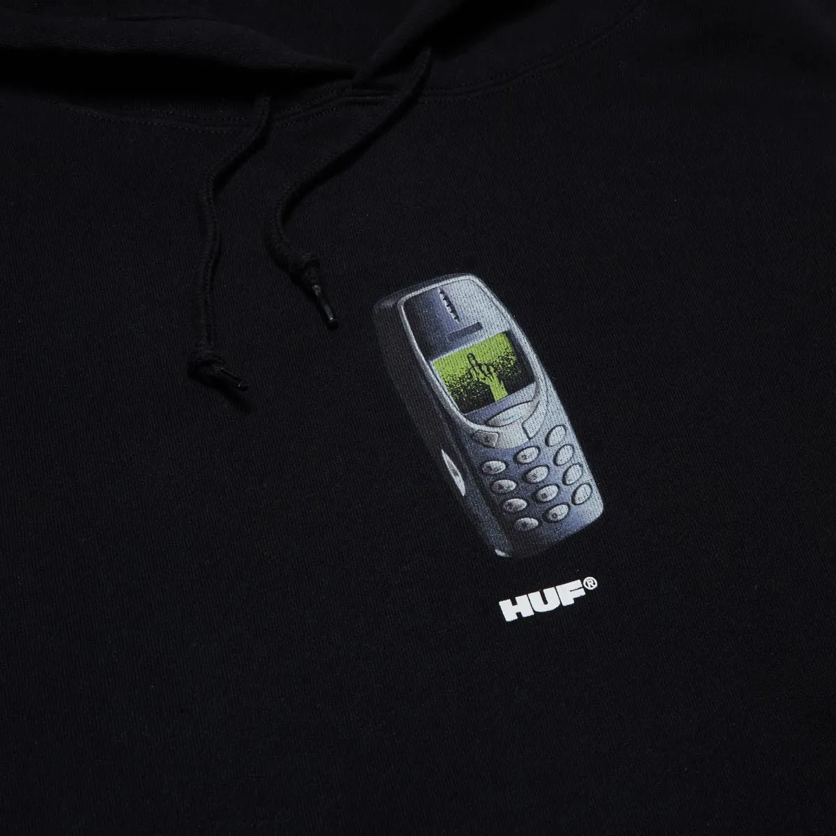 Huf Missed Call Hoodie - Black