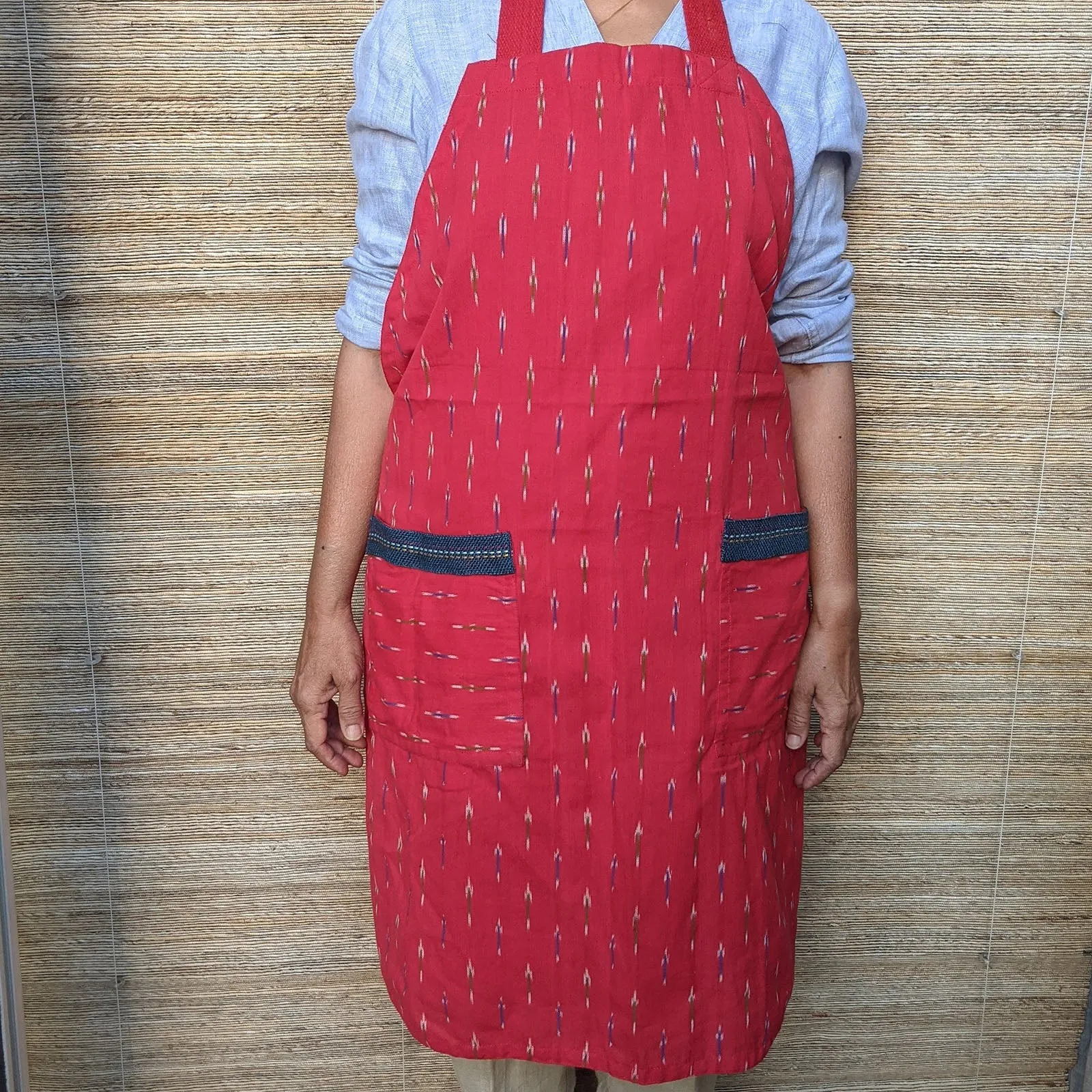 Ikat Jute Apron