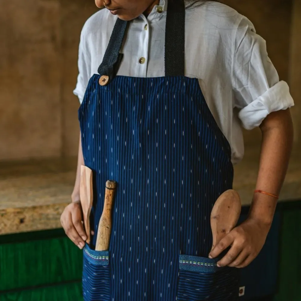 Ikat Jute Apron