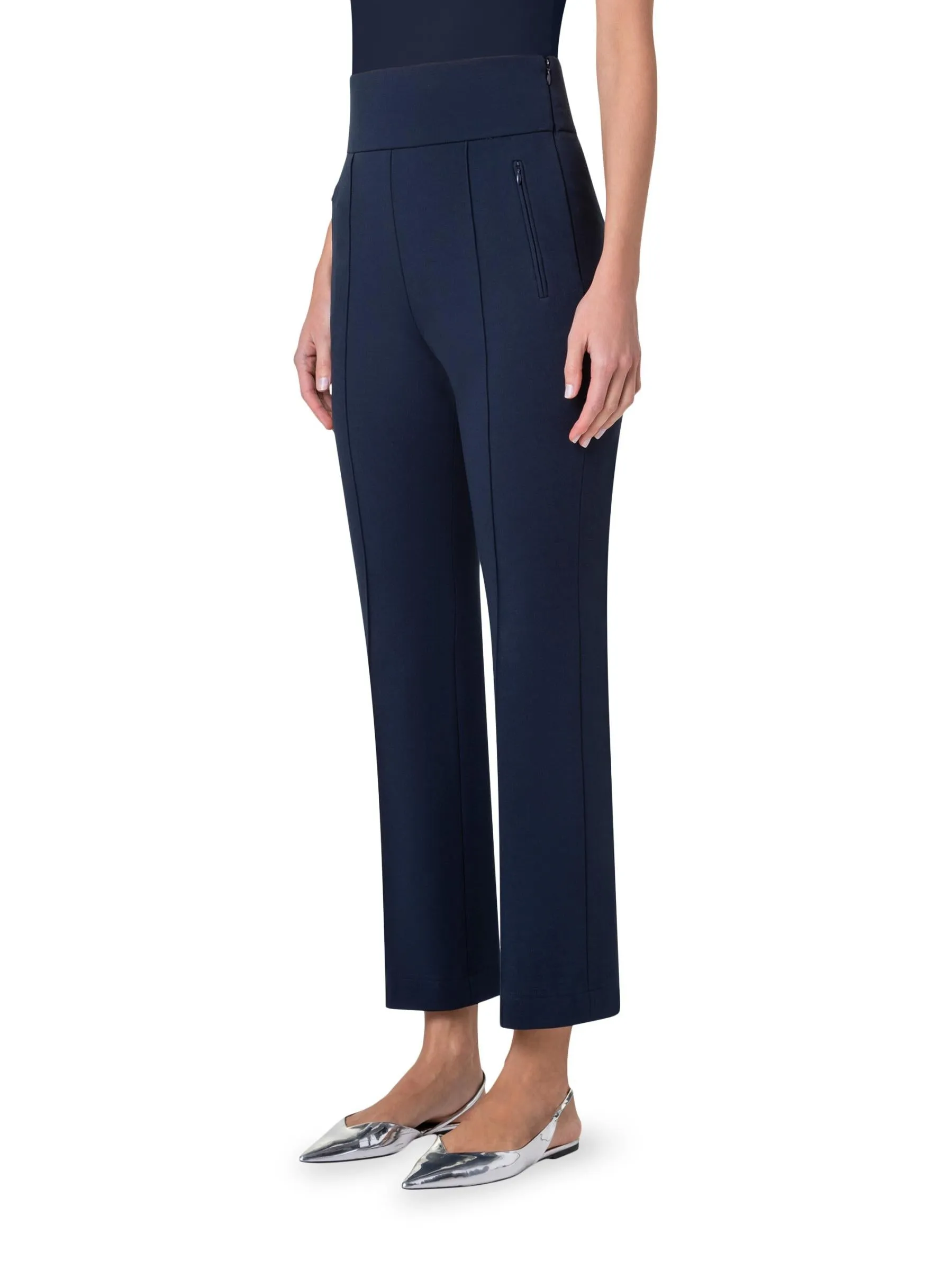 Ink Maxine High Waist Signature Jersey Trousers