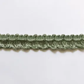 Khaki and Moss Green High Quality Decorative Loop Trim by the yard