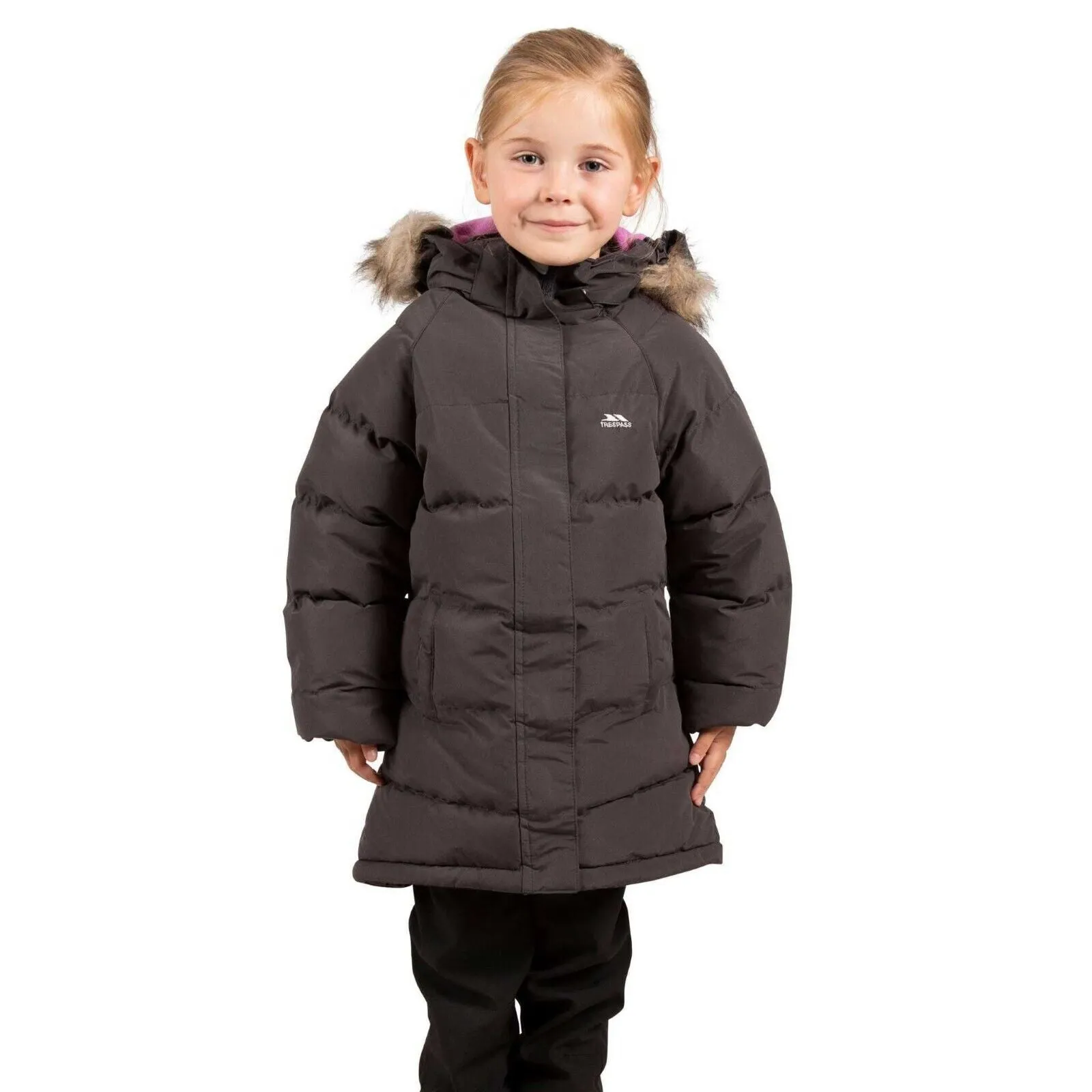 Kids Girls UNIQUE Waterproof Padded School Coat