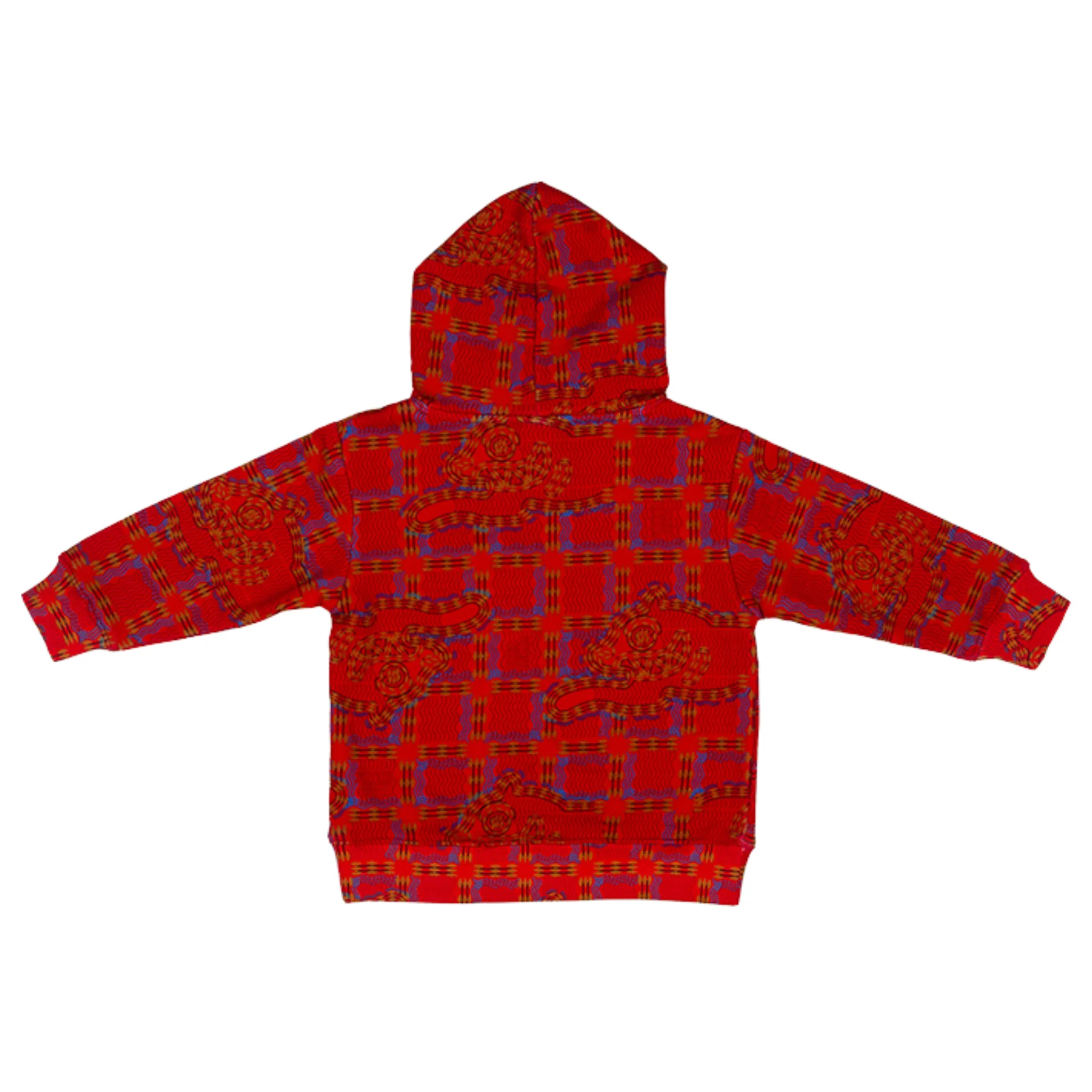 Kids Icecream Picnic Hoodie (Salsa)