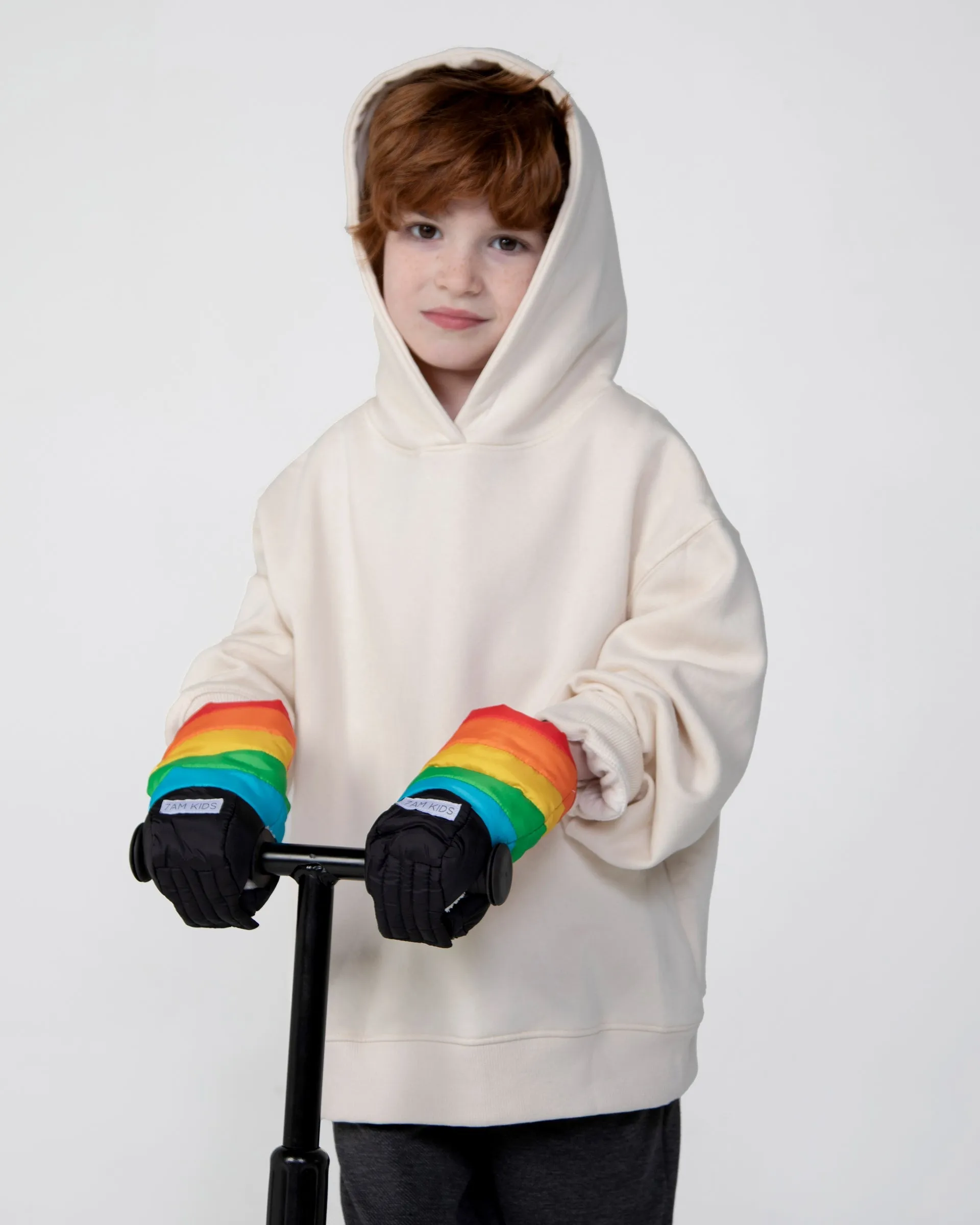 Kids Scooter Warmmuffs - Rainbow