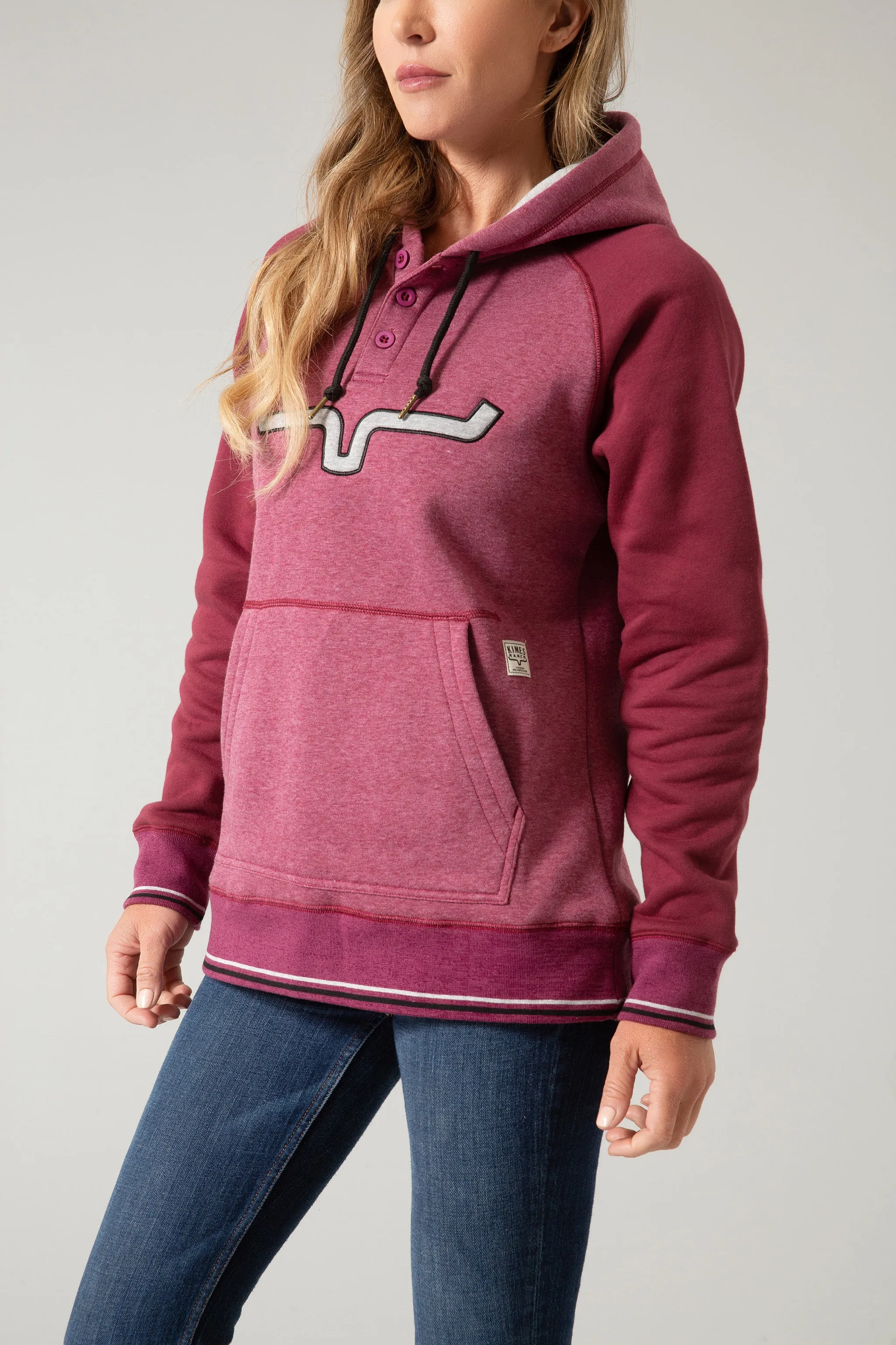 Kimes Ranch Women's Wine Amigo Hoodie