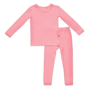 Kyte Baby Long Sleeve Toddler Pajamas - Rose