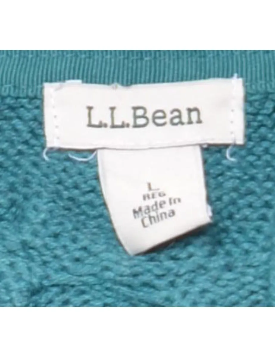 L. L. Bean Cable Knit Jumper - L