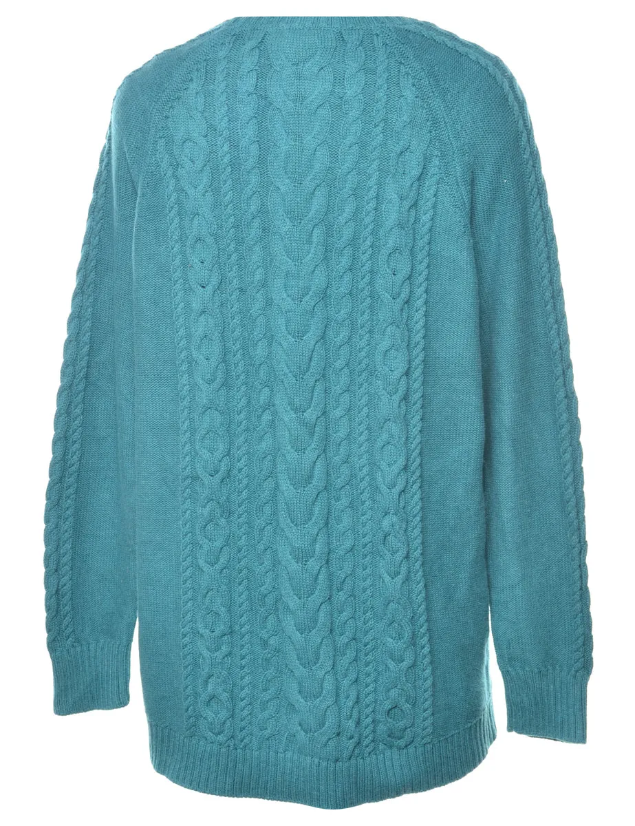 L. L. Bean Cable Knit Jumper - L