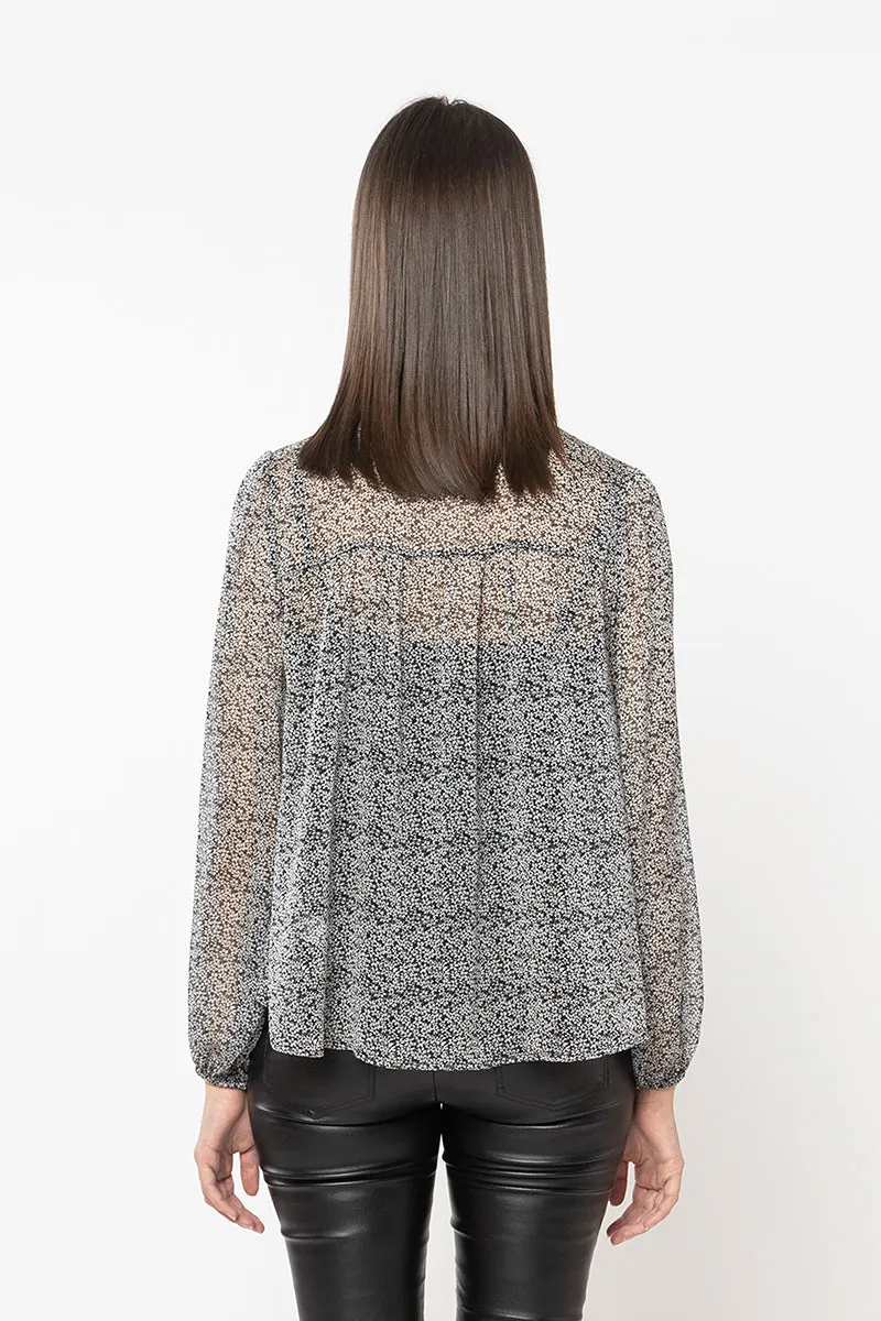 LEILA & LUCA Radiant Bow Top MONO Daisy