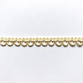 Light Yellow High Quality Decorative Loop Trim by the yard