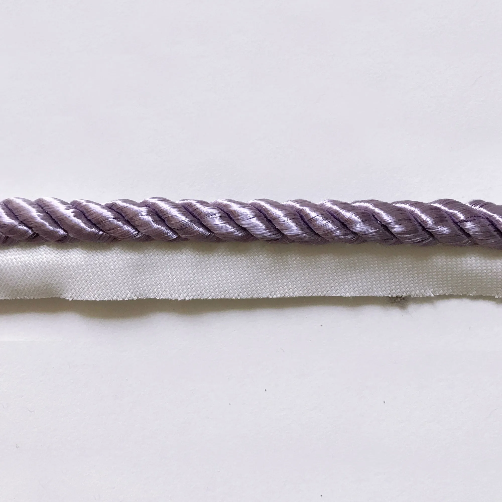 Lilac High Quality Decorative Lip Cord Trim by the yard