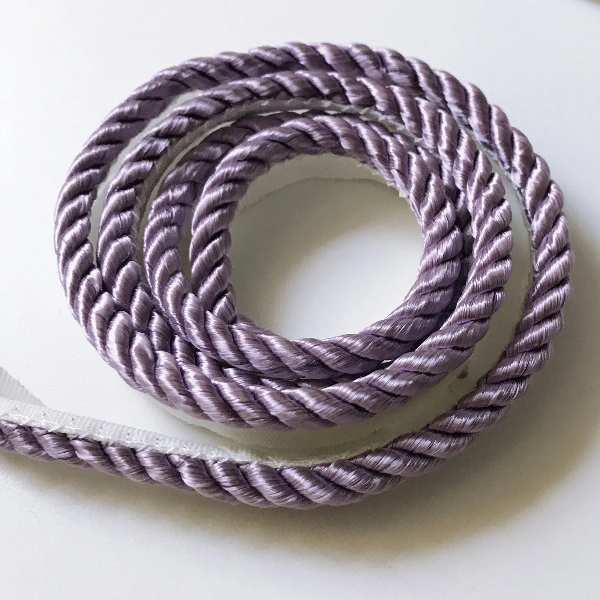 Lilac High Quality Decorative Lip Cord Trim by the yard