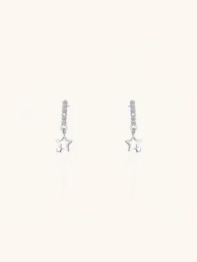 LUNA Star Drop Stud Earrings