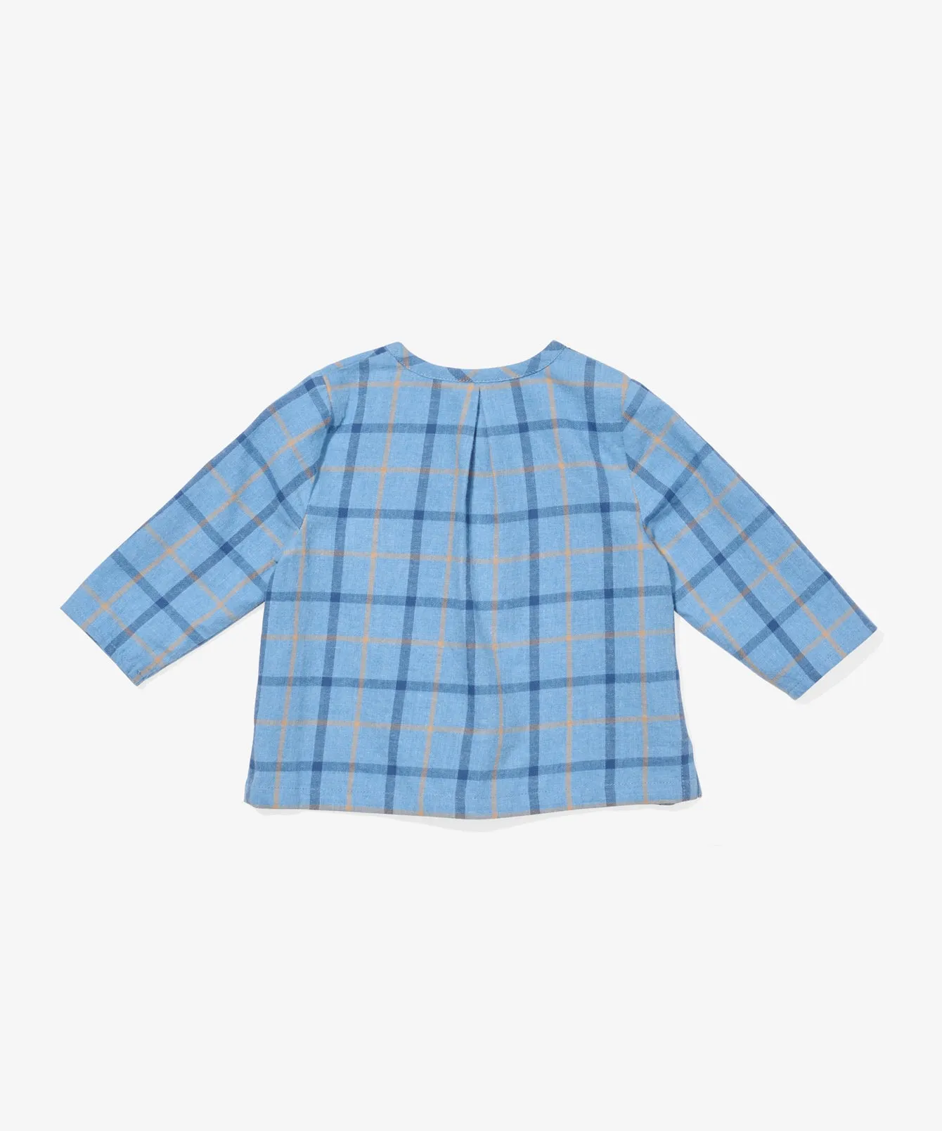 Lupo Baby Shirt, Autumn Plaid