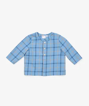 Lupo Baby Shirt, Autumn Plaid