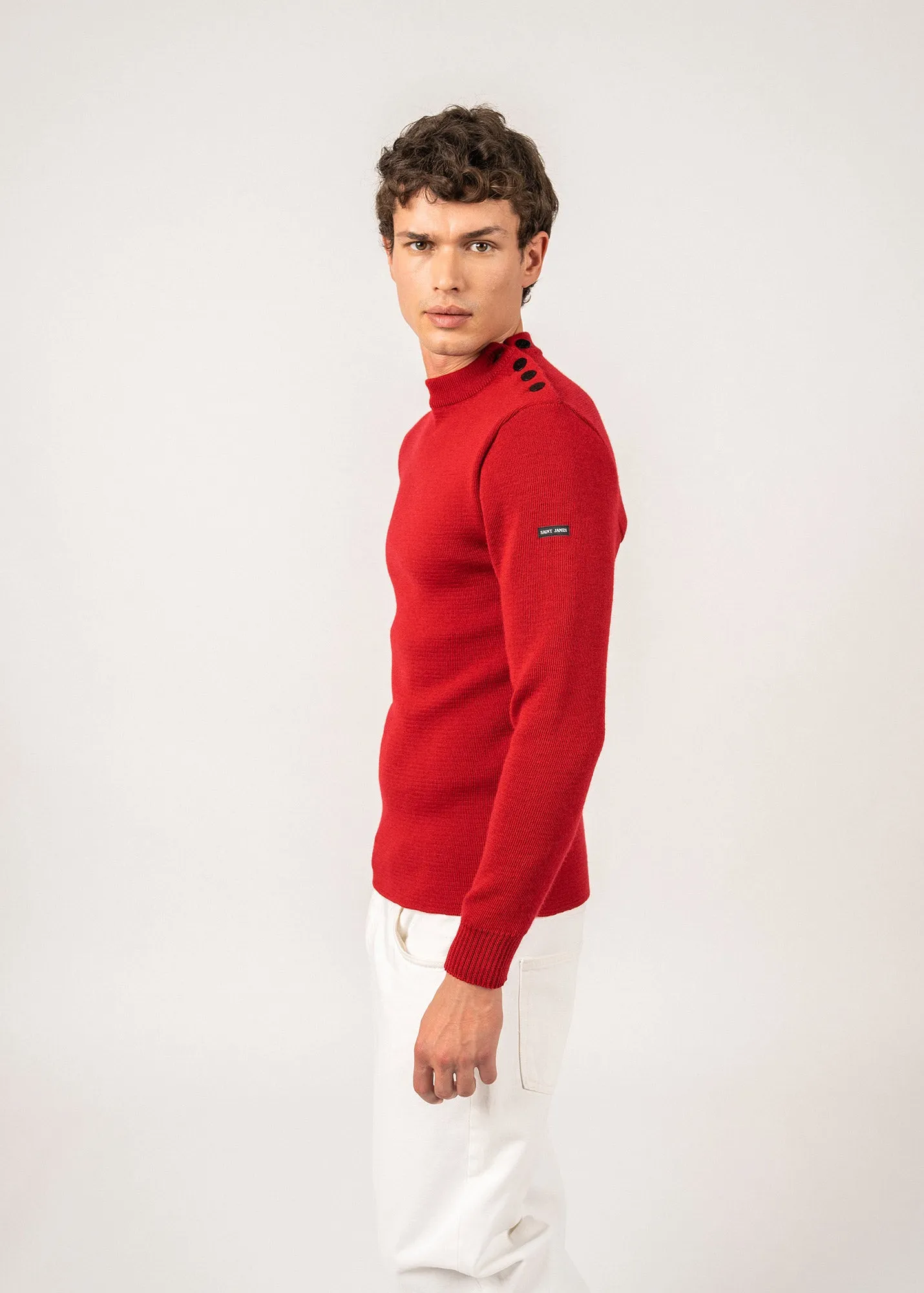 Matelot authentic sailor jumper - slim fit, in pure new wool (MEDOC)