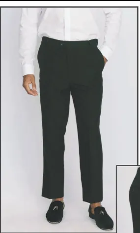 Mazari 5000 Paris  Tuxedo Pants Black