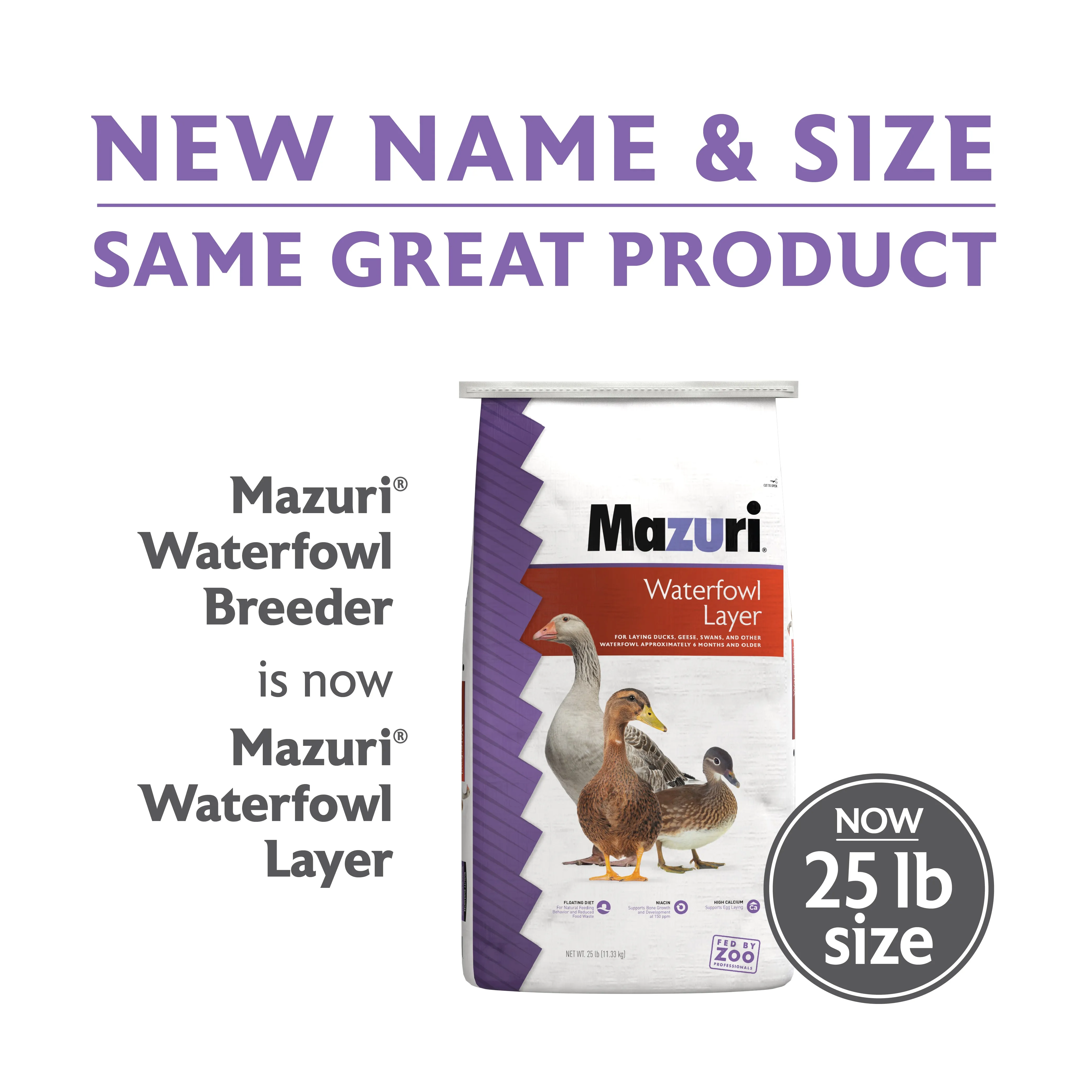 Mazuri® Waterfowl Layer