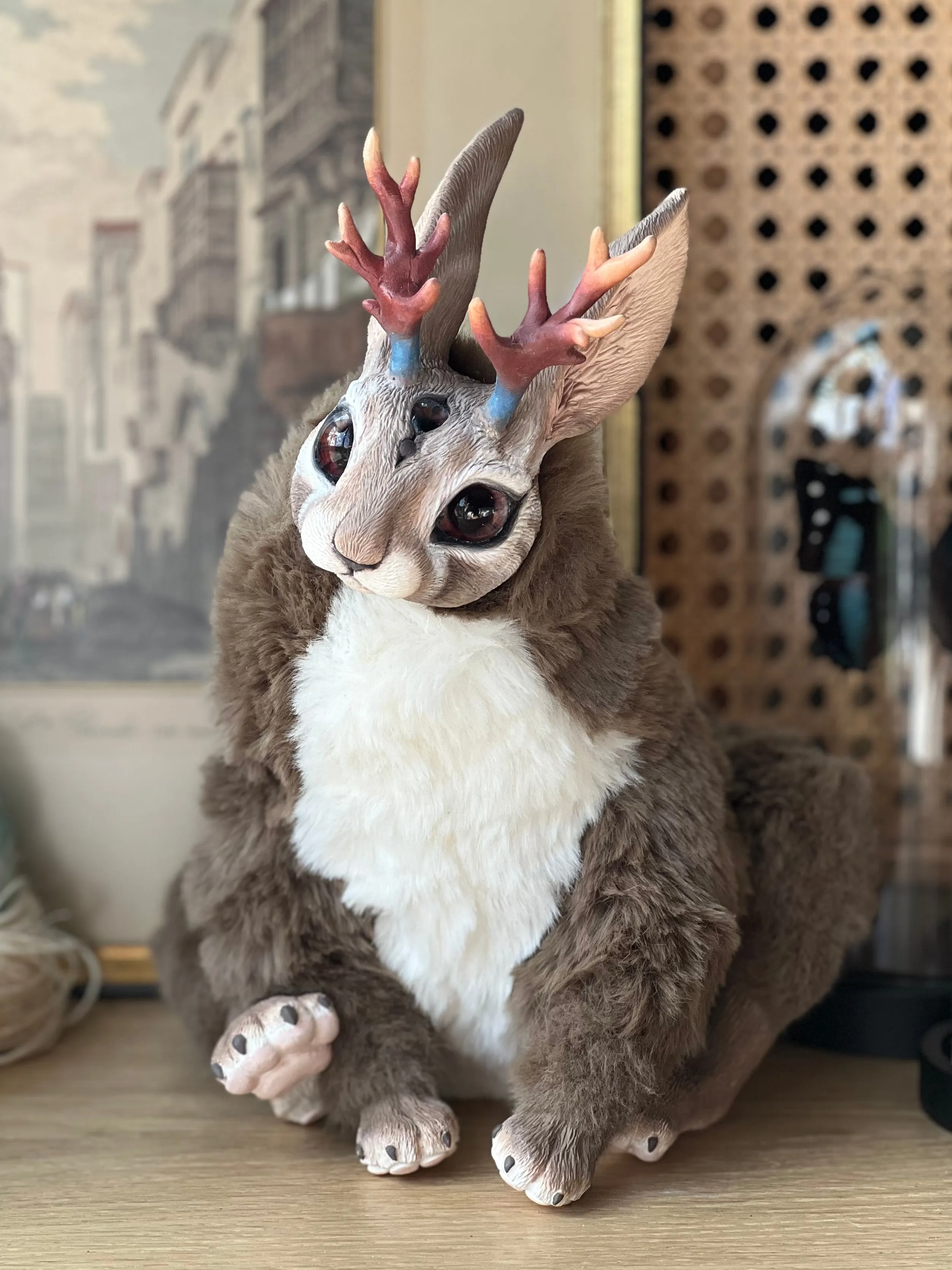 Mercurian jackalope – brown