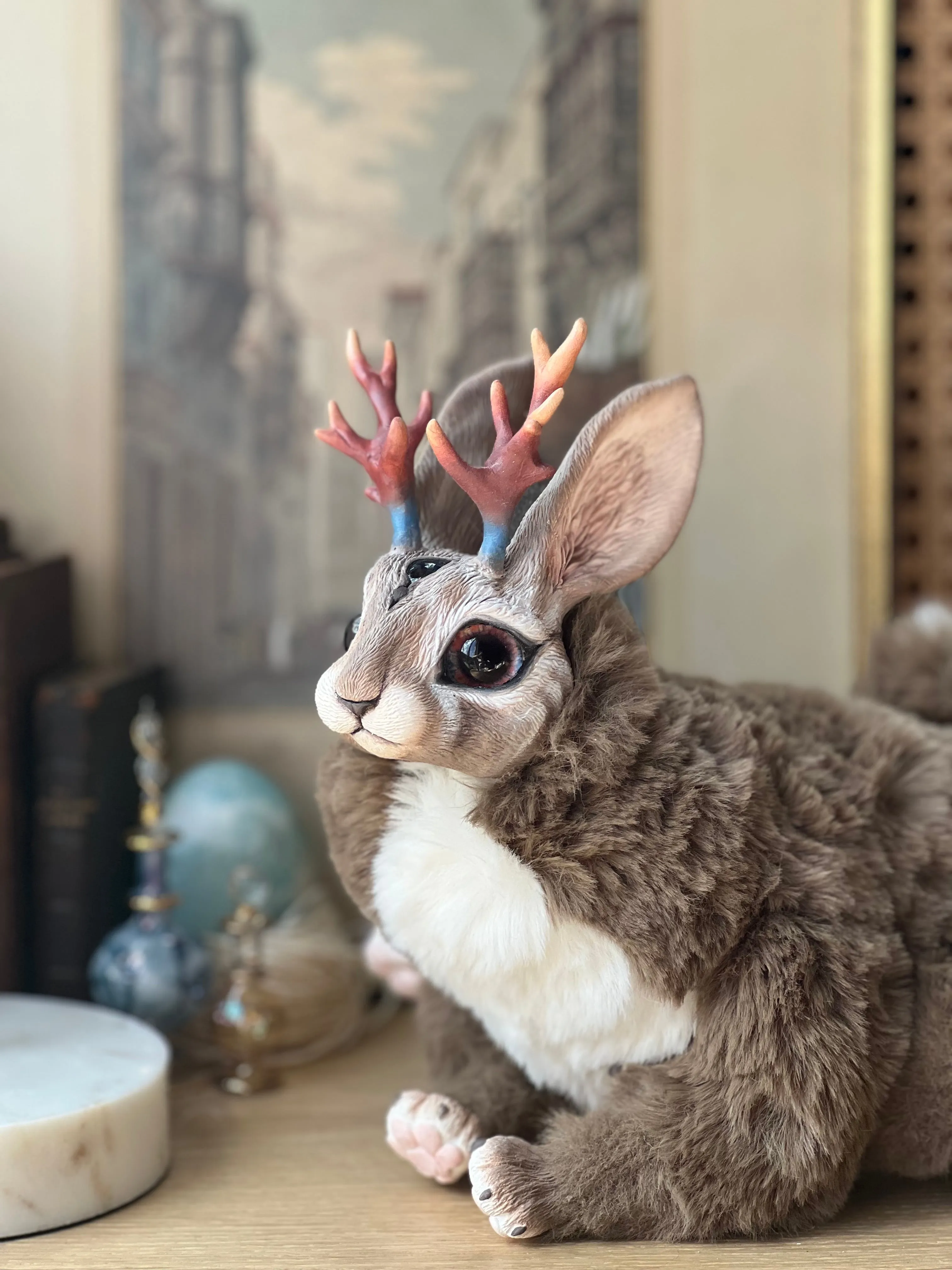 Mercurian jackalope – brown