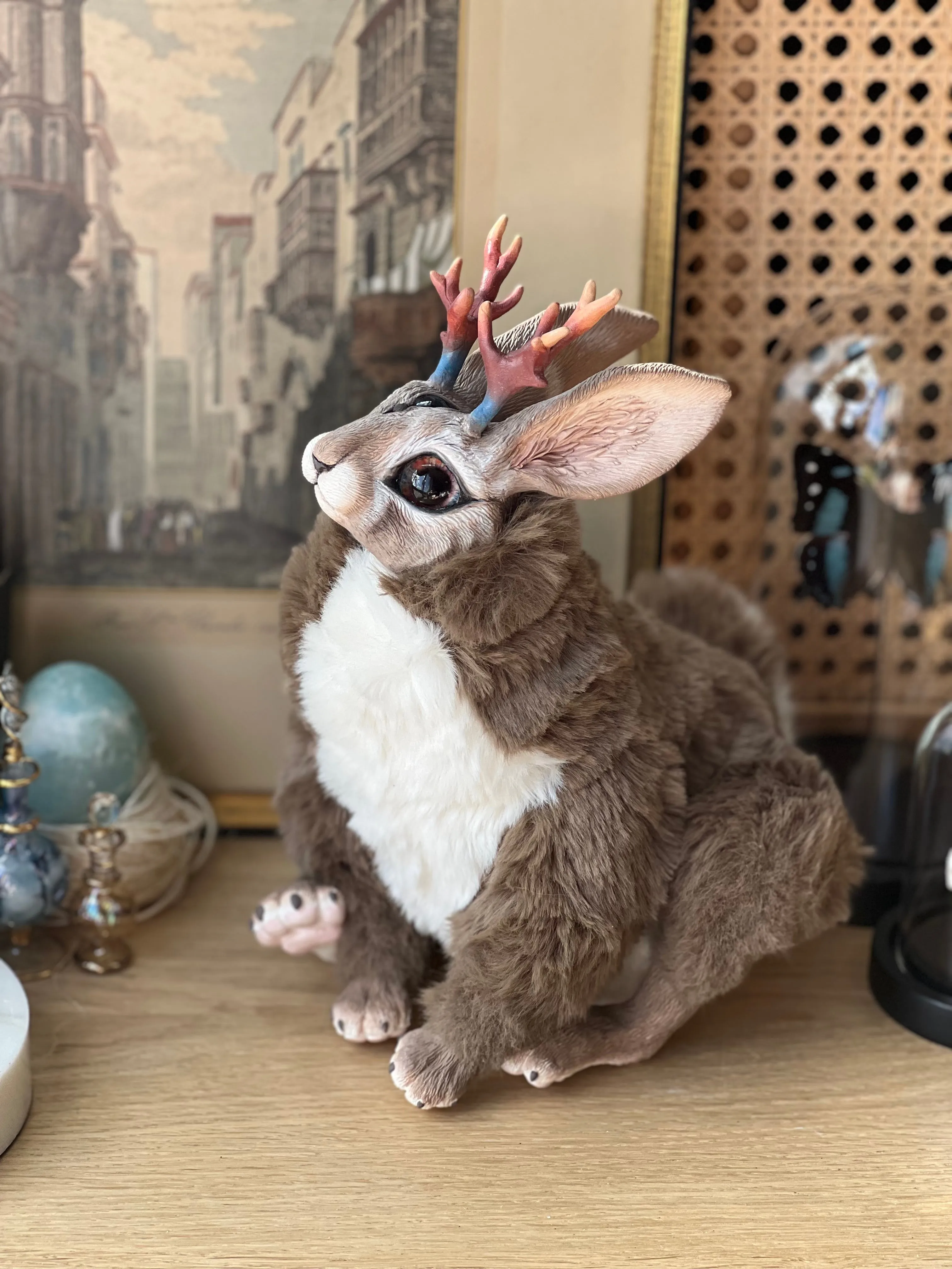 Mercurian jackalope – brown