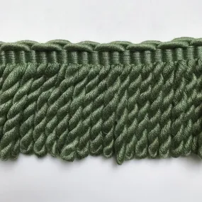 Moss Green High Quality Decorative Bullion Fringe Trim by the yard