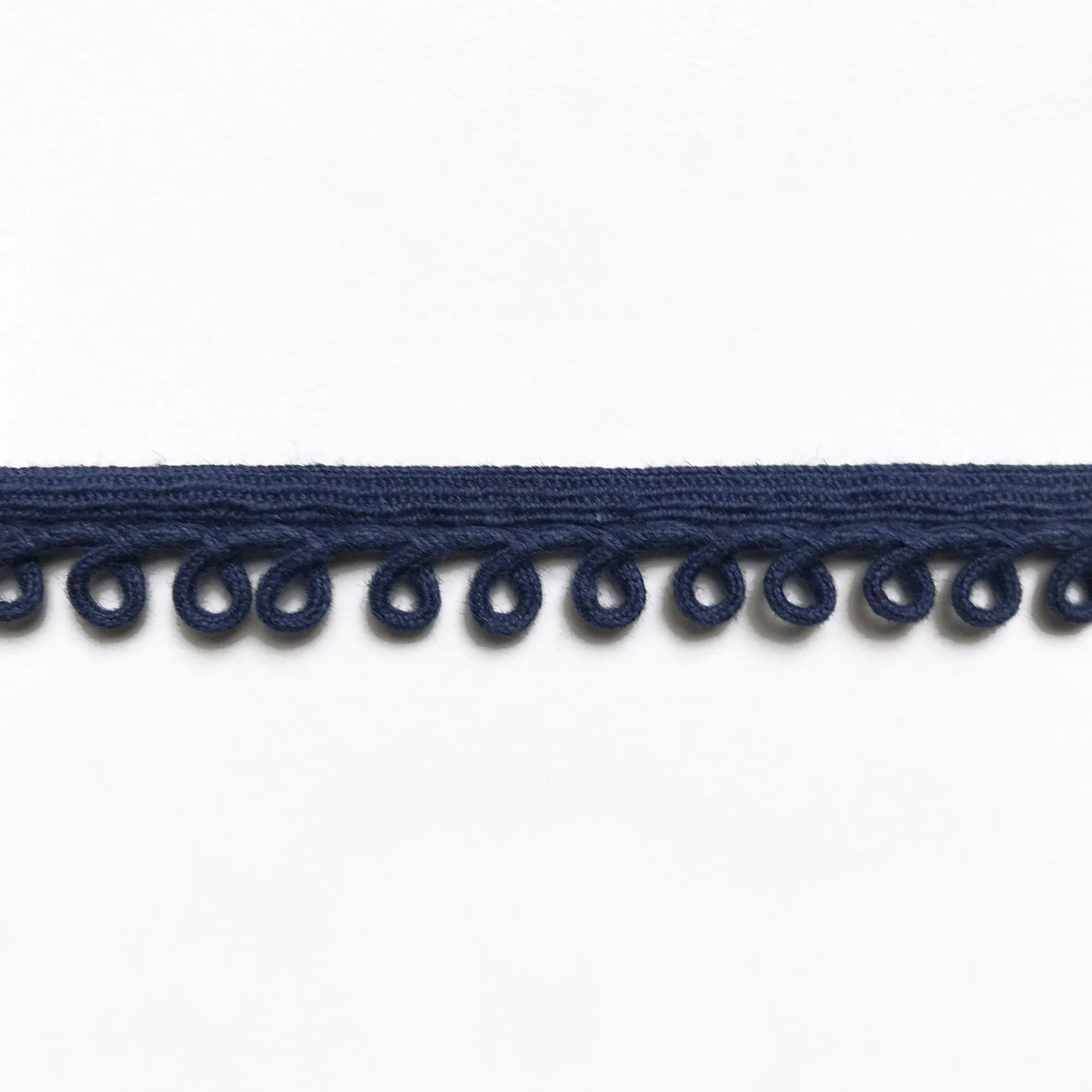 Navy Blue High Quality Decorative Loop Trim by the yard