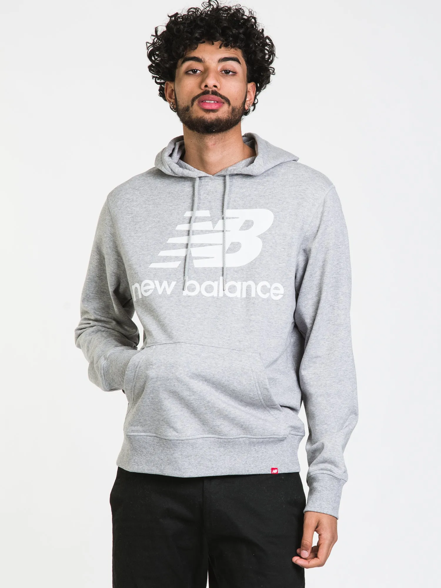 NEW BALANCE ESSENTAILS STACKED PULLOVER - CLEARANCE