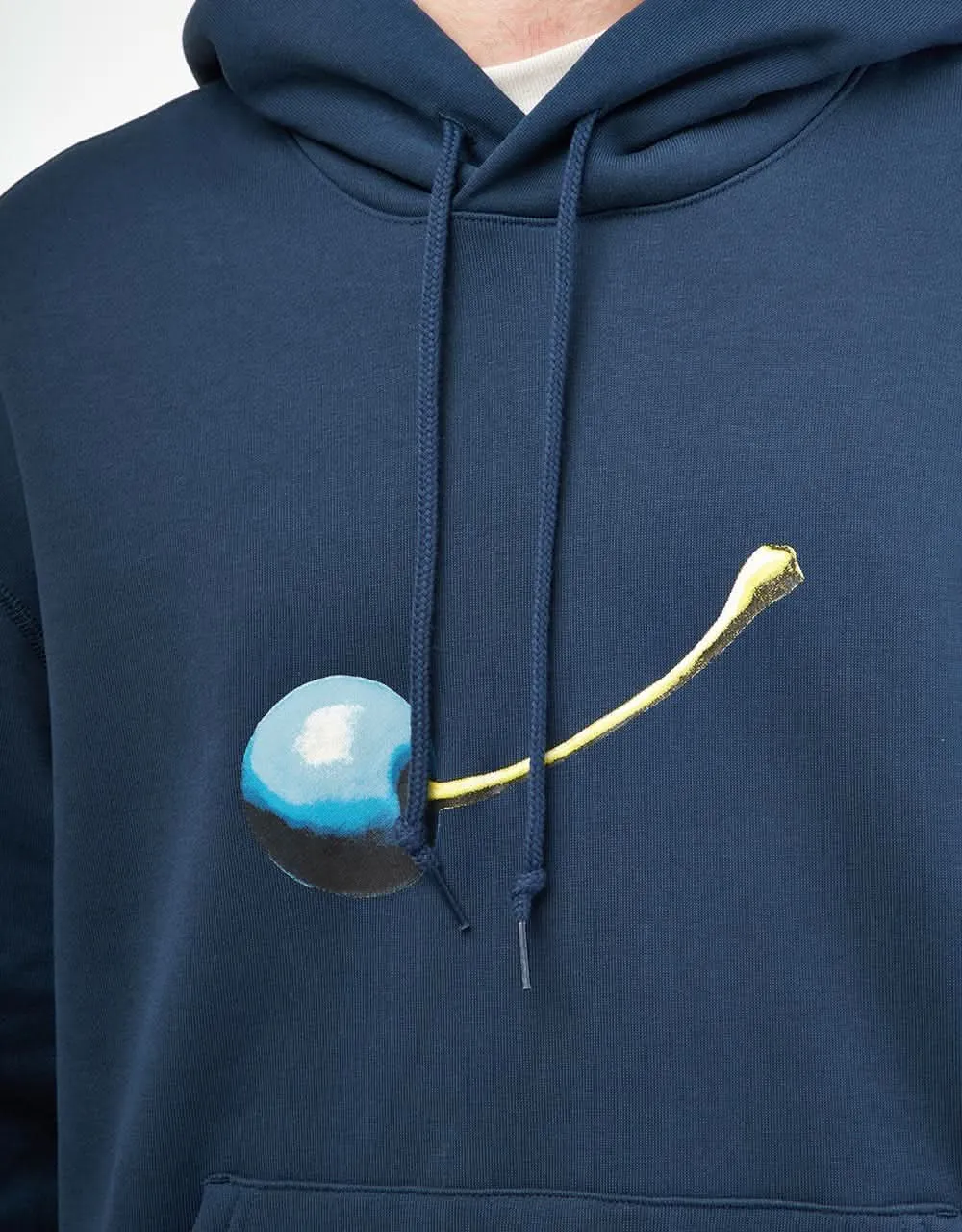 Nike SB Cherry Pullover Hoodie - Armory Navy/White