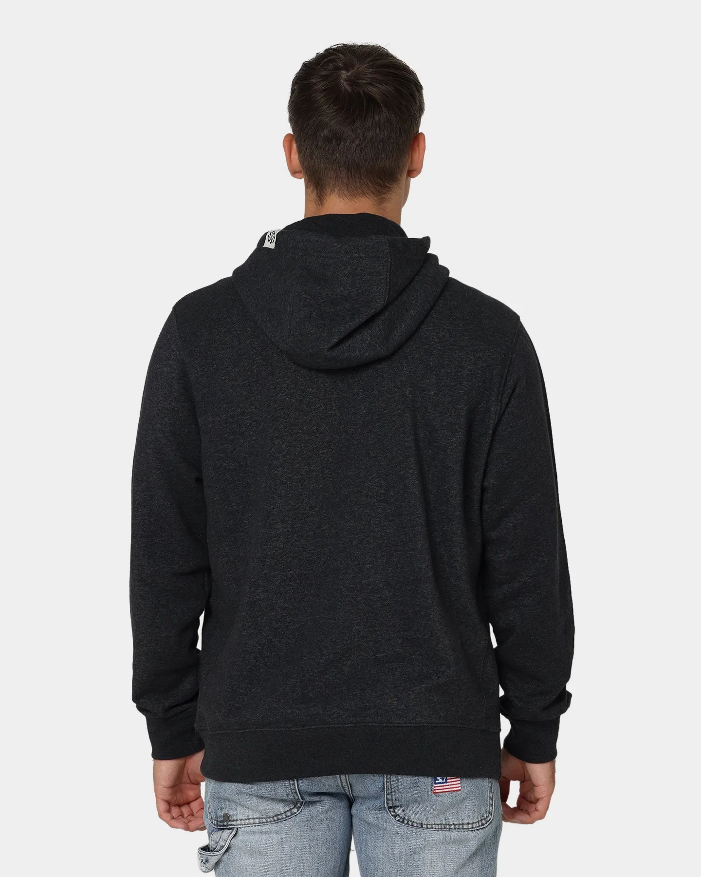 Nike Sportswear Fleece Pullover Hoodie Black/White