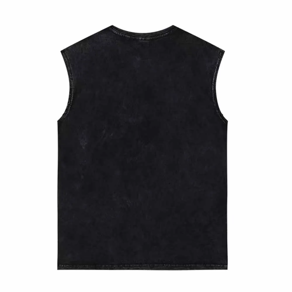 Not Made For Winter Vintage Washed Vest Top