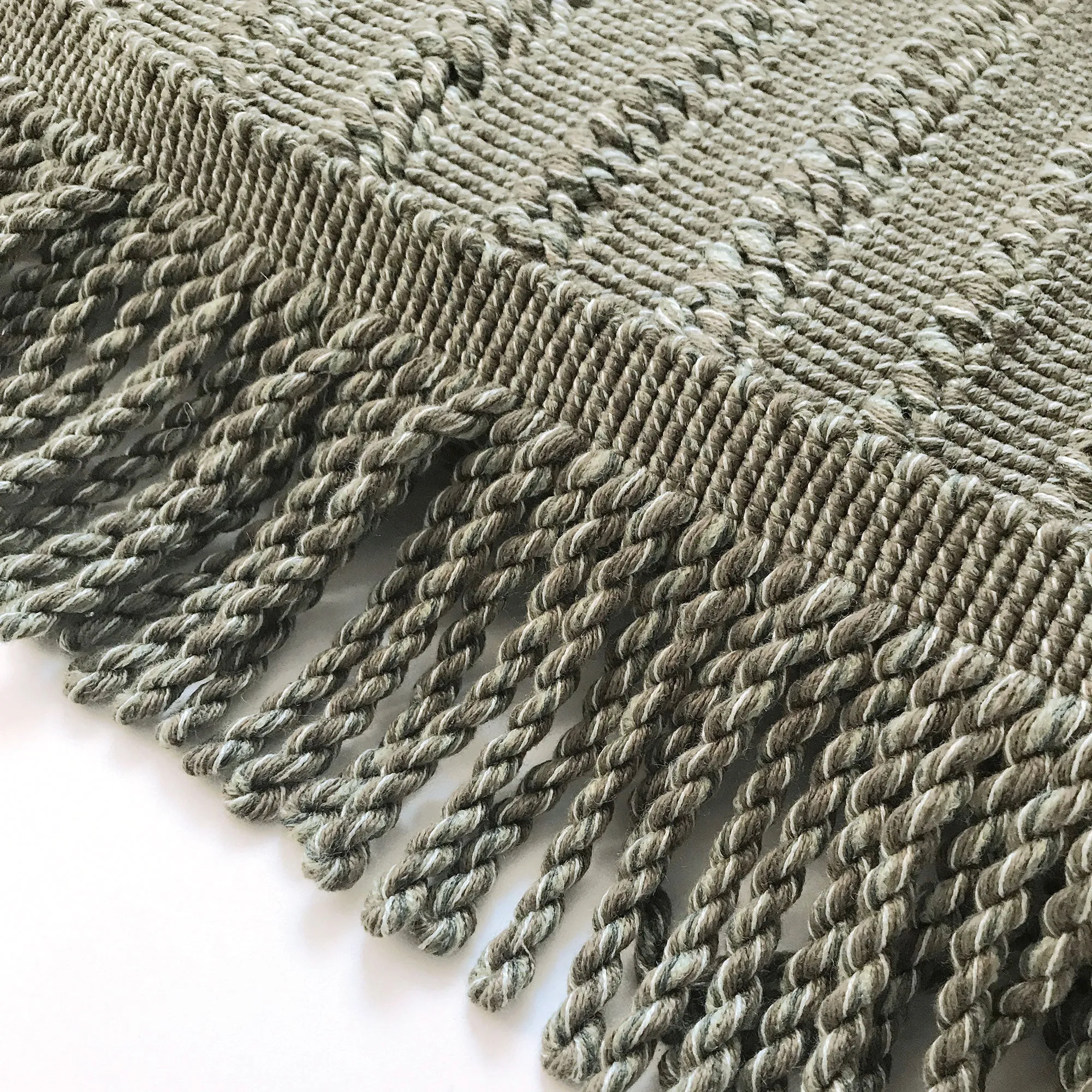 Olive Green High Quality Bullion Fringe Trim by the yard