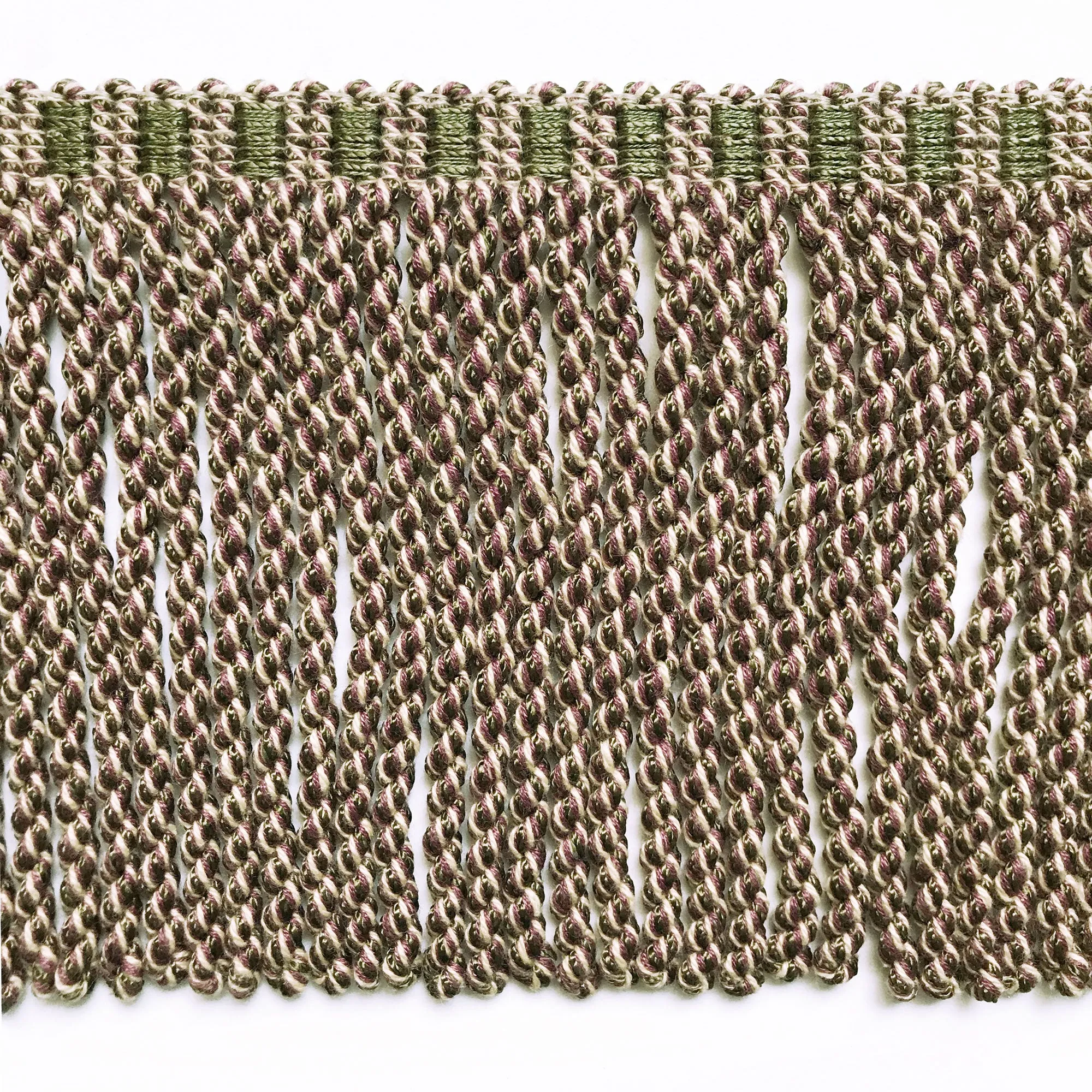 Olive Green High Quality Decorative Bullion Fringe Trim by the yard