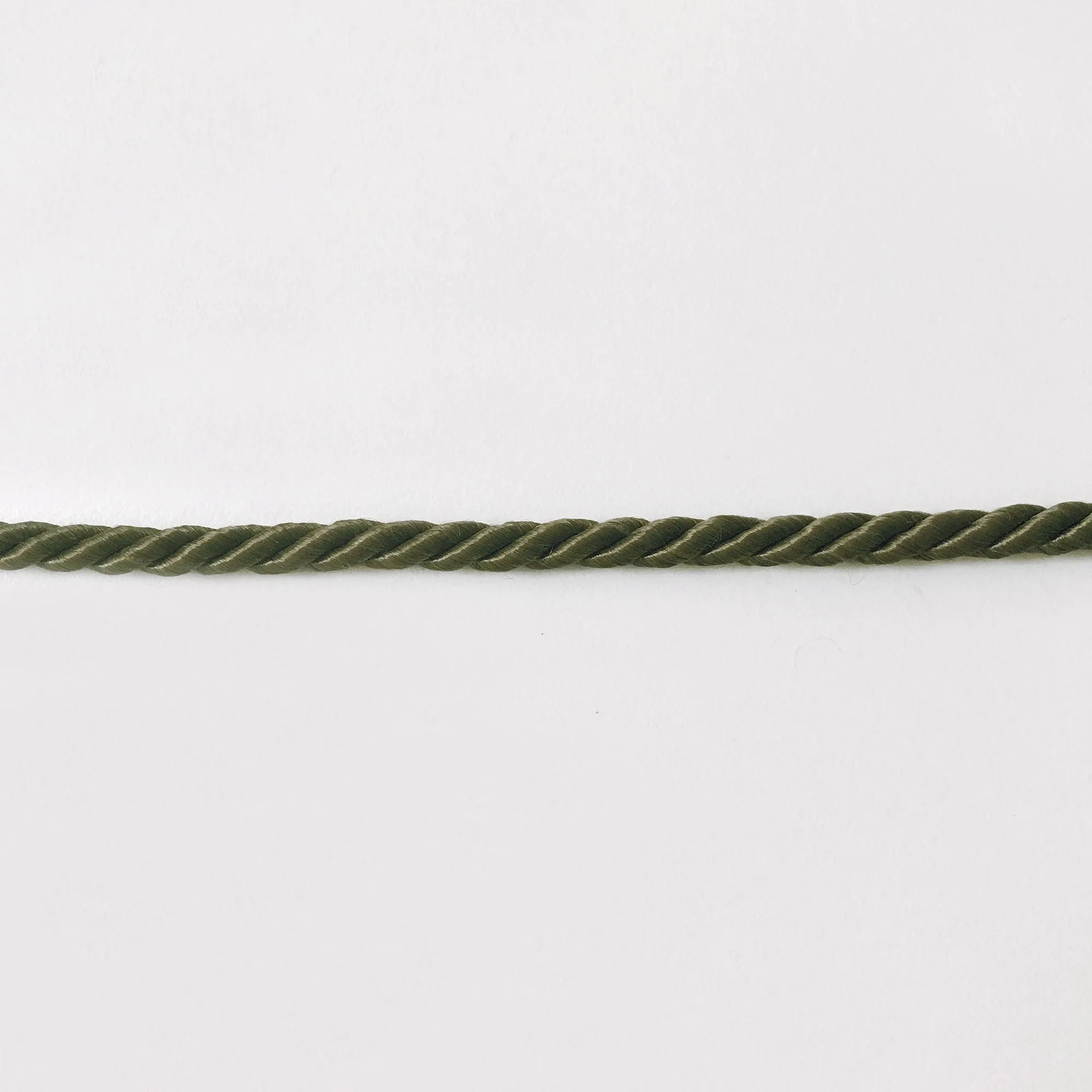 Olive Green High Quality Decorative Cord Trim by the yard