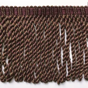 Purple and Olive Green High Quality Decorative Bullion Fringe Trim by the yard