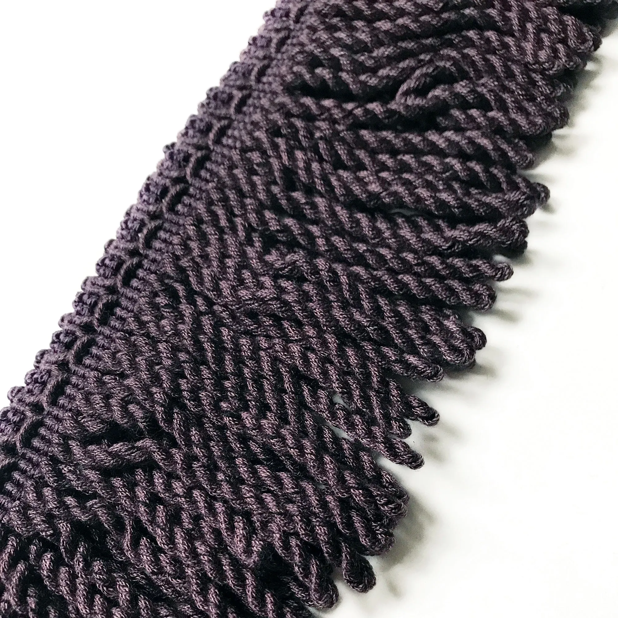 Purple High Quality Decorative Bullion Fringe Trim by the yard