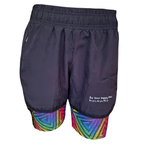 RAINBOWS READY DOUBLE LAYER SHORTS