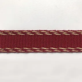 Red and Gold High Quality Decorative Border Trim by the yard