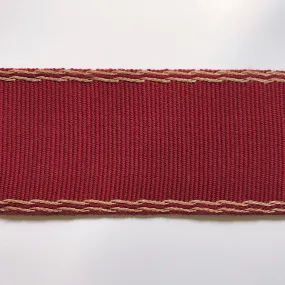 Red High Quality Decorative Border Trim by the yard