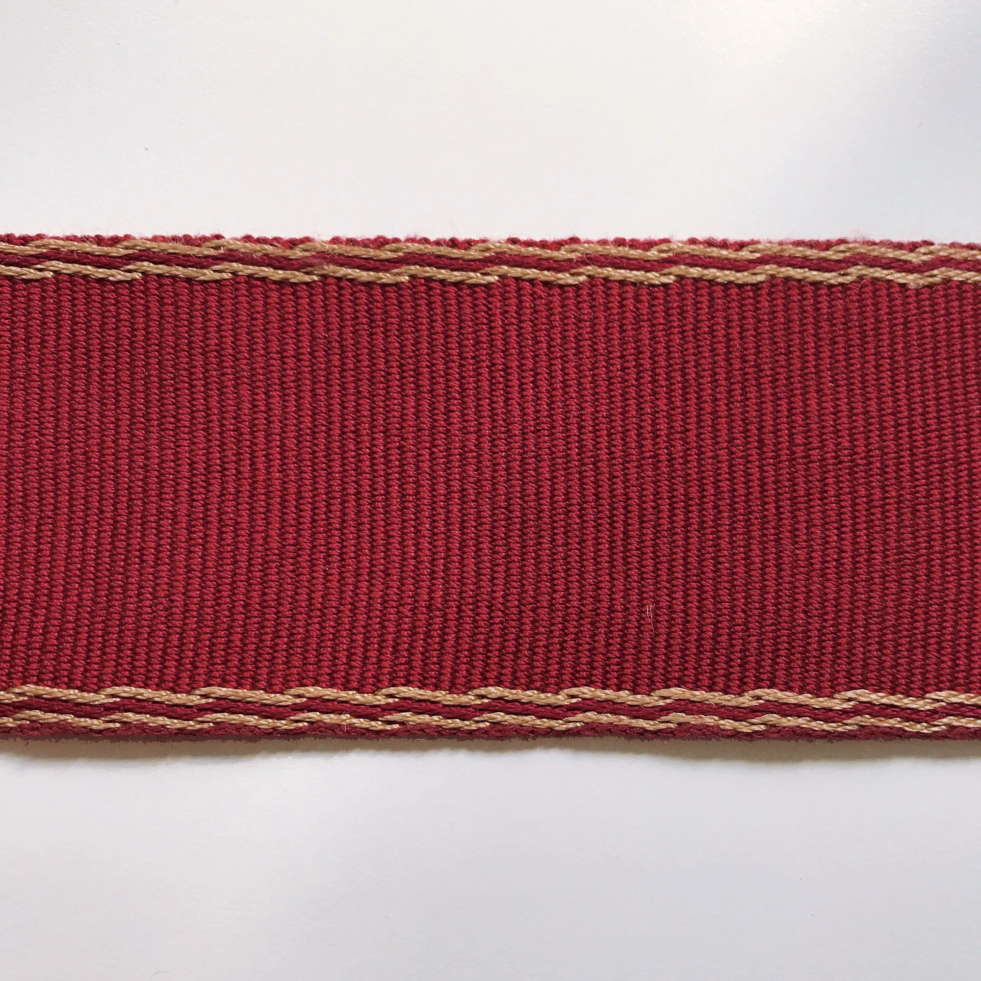 Red High Quality Decorative Border Trim by the yard