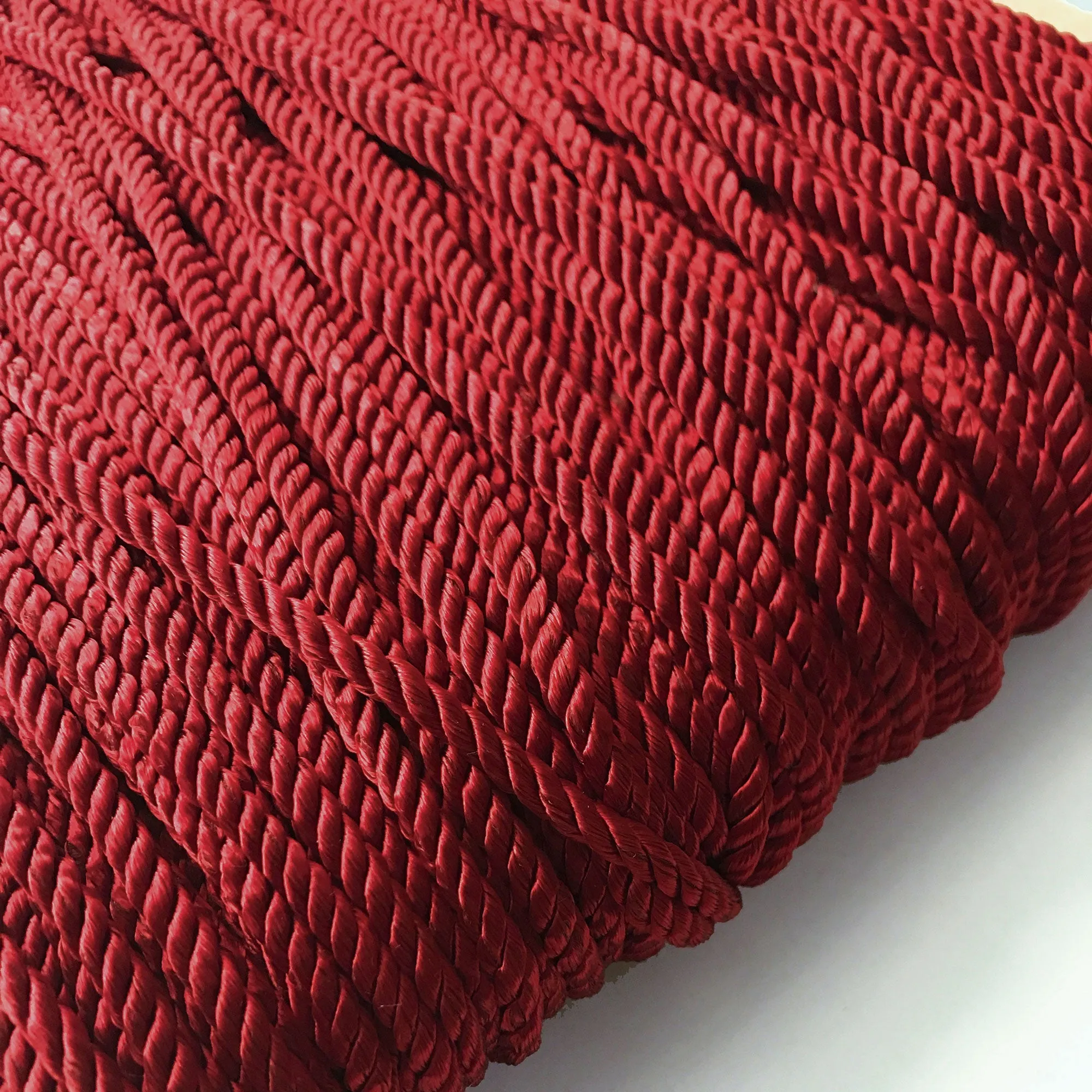 Red High Quality Decorative Cord Trim by the yard