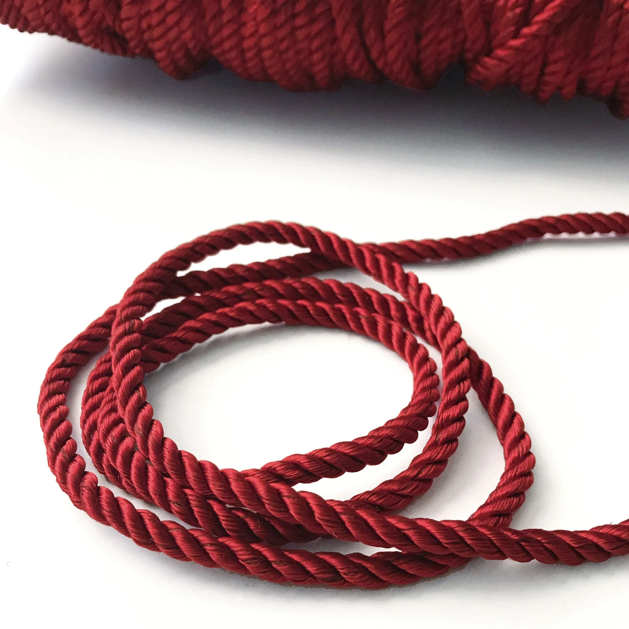 Red High Quality Decorative Cord Trim by the yard