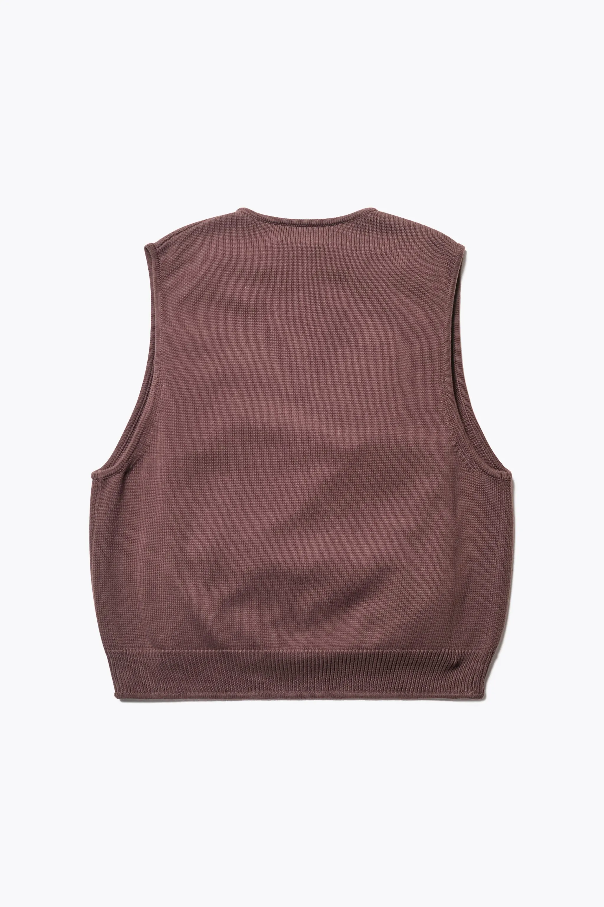 Ritual Knit Vest Brown