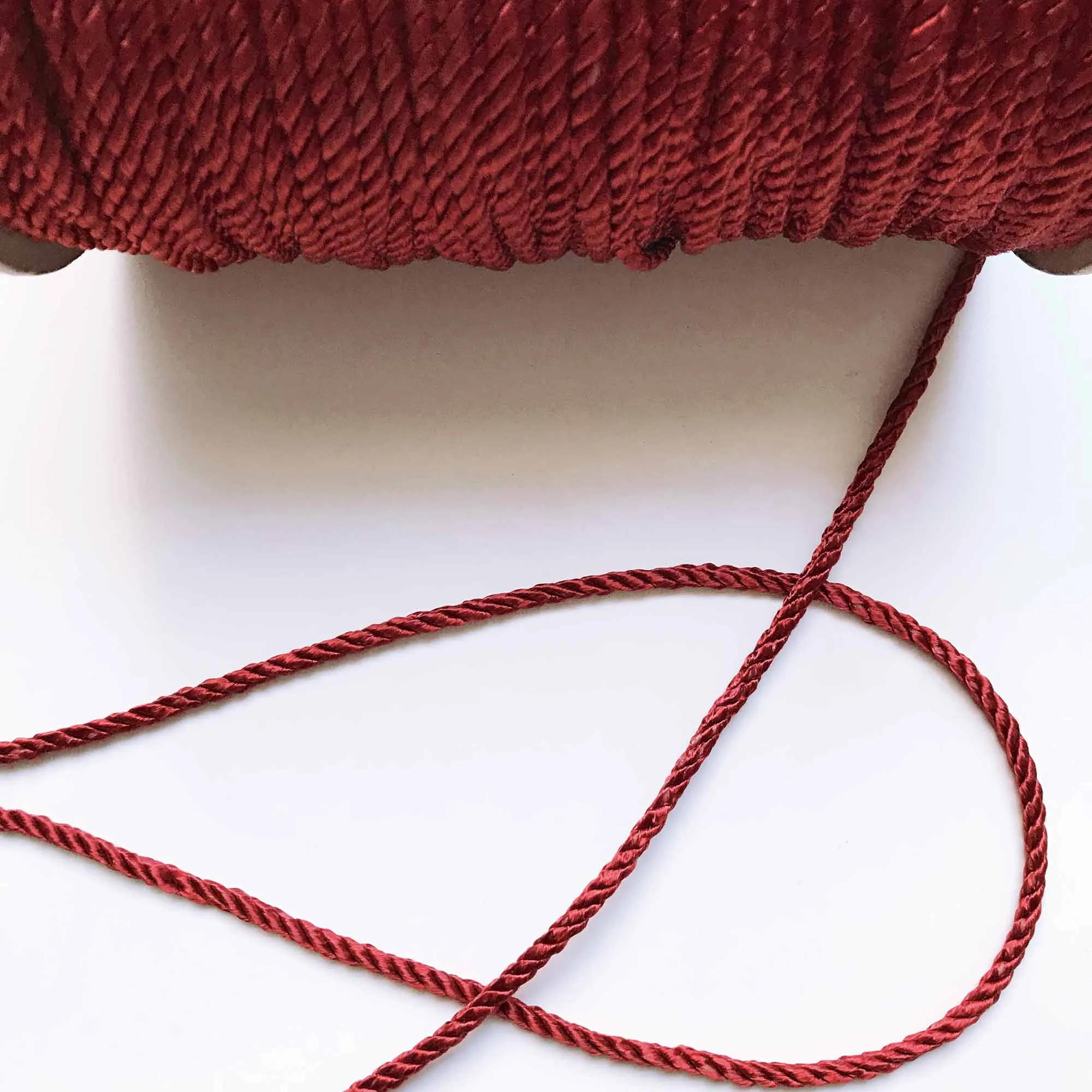 Rust High Quality Decorative Lip Cord Trim by the yard