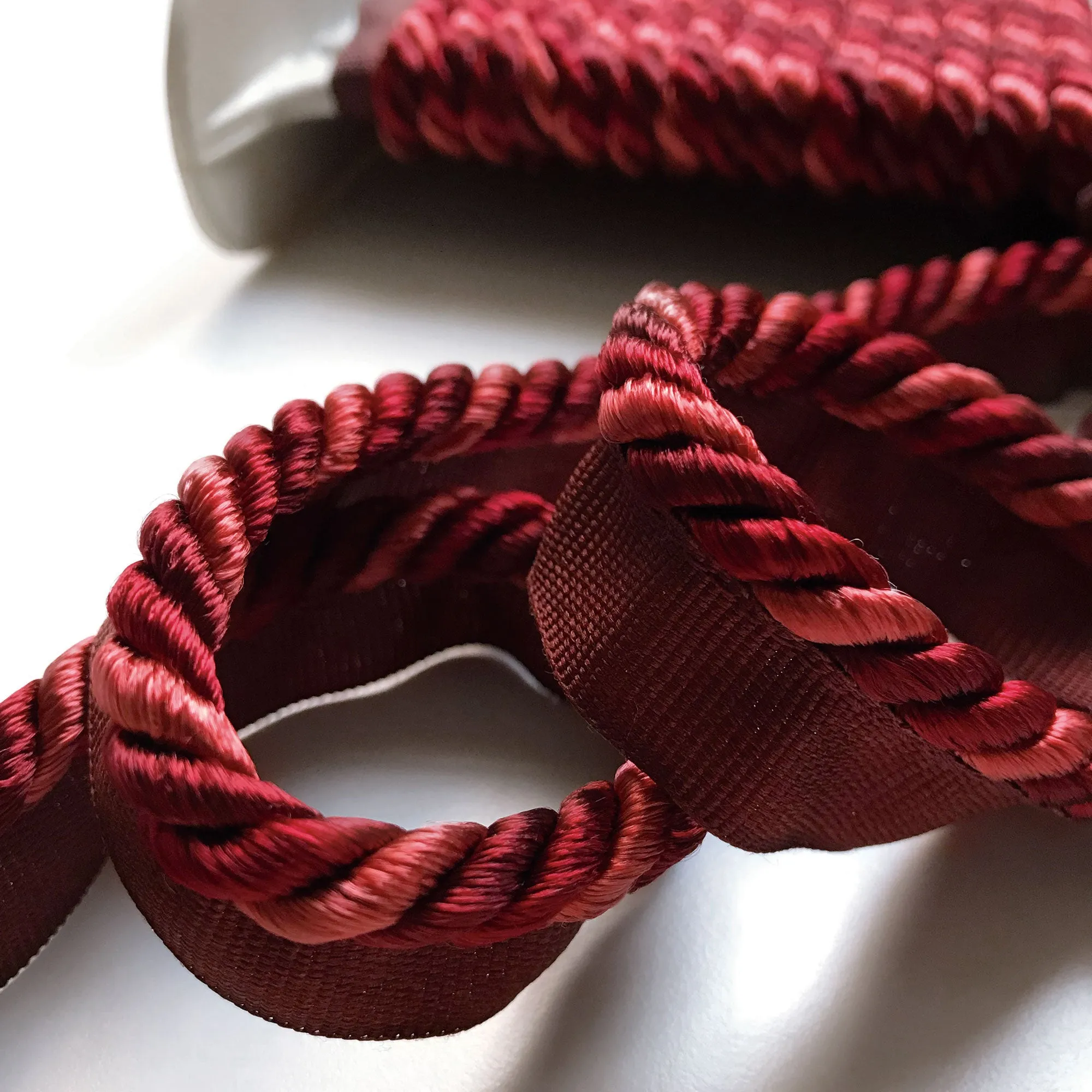 Scarlet High Quality Decorative Lip Cord Trim by the yard