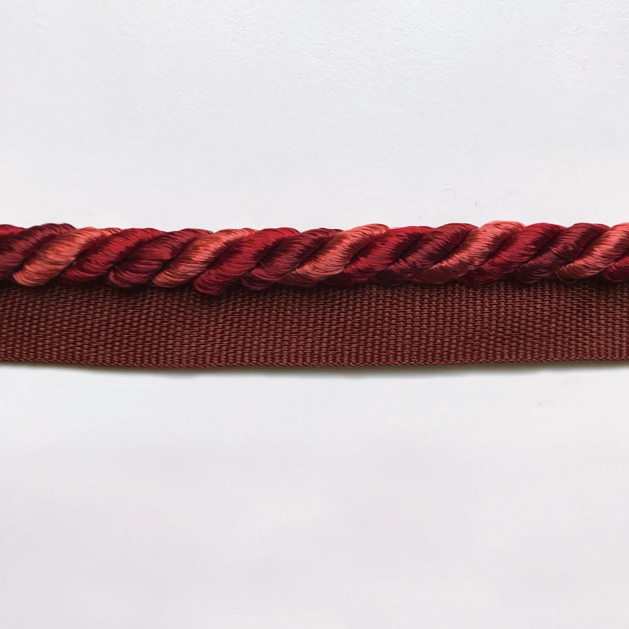 Scarlet High Quality Decorative Lip Cord Trim by the yard